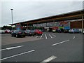 Tesco and its car park