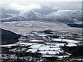 A view over Cwm Eden from Sarn Helen