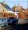 Rooftop solar panels, Haresfield, Gloucestershire