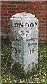 Old Milestone by the A30, London Road, Phoenix Green, Hartley Wintney Parish