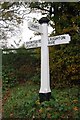 Old Direction Sign - Signpost by Shortgate Lane, Laughton Parish