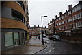 View down Sweeney Crescent from Jamaica Road