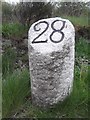 Old Milestone by the A93, Drumgesk