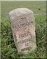 Old Milestone by the A438, Hereford Road, north west of Ledbury