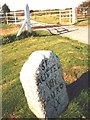 Old Milestone by the A390, by Trevorry Farm entrance