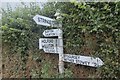 Old Direction Sign - Signpost west of Stogursey