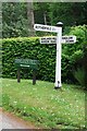 Old Direction Sign - Signpost, Dewlands Hill