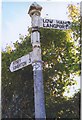 Old Direction Sign - Signpost, High Ham Parish