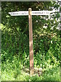 Old Direction Sign - Signpost by Runshaw Lane, Croston Parish