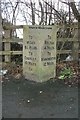 Old Milestone by the A6, Manchester Road, Chequerbent