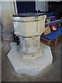 The Assumption of Blessed Mary and St Nicholas, Etchingham: font