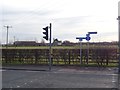 Shared use pavement signs, South Newsham