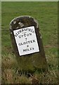 Old Milestone by the B4211, Corse Lawn