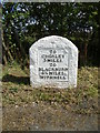 Old Milestone by the A674, Chorley Road, Ollerton