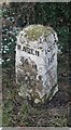 TF1188 : Old Milestone by the A631, Willingham Road, Market Rasen by MW Hallett