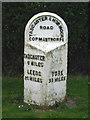 Old Milestone by Tadcaster Road, the former A64, Copmanthorpe Parish