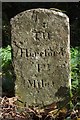 SO3346 : Old Milestone by the A438, Letton, Herefordshire by C Minto