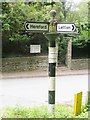 Old Direction Sign - Signpost by Brobury Lane