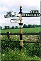 Direction Sign - Signpost by the A559, Northwich Road, Frandley