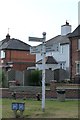 Old Direction Sign - Signpost by Oakham Road, Tilton Parish