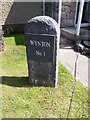 Old Milestone by the A548, Sealand Road, Sealand Parish