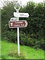 Old Direction Sign - Signpost in Colemere, Wem Rural Parish