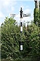 Old Direction Sign - Signpost by Main Street, Ingoldsby Parish