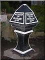 Old Milepost by the A803, east of Kilsyth