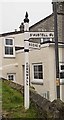 Old Direction Sign - Signpost by Trelavour Road, St Dennis