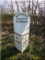 Old Milepost by the B4100, Banbury Road, Gaydon