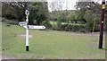 Old Direction Sign - Signpost by Fir Tree Farm, Ogdens, Hyde Parish