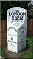 Old Milepost by the A143, Beccles Road, Gorleston