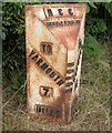 Old Milepost by the A1064, Fleggburgh