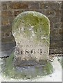 Old Boundary Marker in Pelican Passage, Bethnal Green