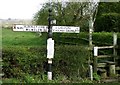 Old Direction Sign - Signpost by the A535, Chelford Road, Great Warford Parish