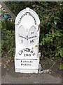 Old Milepost by the A48, Cowbridge Road West, Canton Parish