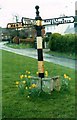 Old Direction Sign - Signpost in Wrenbury cum Frith, Cheshire