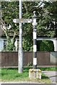 Old Direction Sign - Signpost by the former A10, Cambridge Road, Ely