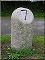 Old Milestone by the A944, Westhill, Skene Parish