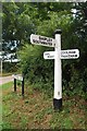 Old Direction Sign - Signpost by Countryman Lane, Shipley Parish