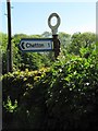 Old Direction Sign - Signpost by the B4364, Chetton Parish