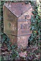 SO4721 : Old Milepost by the B4521, by Southwell Court, Garway Parish by Robert Walker