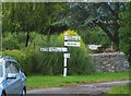 Direction Sign - Signpost by Ashill Farm, Ashill