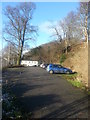 Car park behind the scout hut