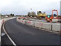 SO8540 : Parallel diversion passing roadworks by Philip Halling