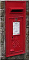 King George VI postbox in a High Street wall, Ogmore Vale