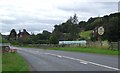 A438 entering Eastnor from the north