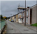 Pleasant View scaffolding, Pentre