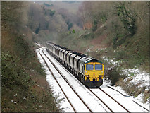 ST1882 : Coal train near Llanishen by Gareth James