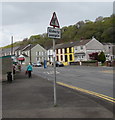 Warning sign - elderly people, Cadoxton, Neath